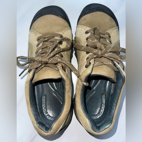 Keen Women Shoe Size 8 Brown Oxford Hiking Walking Sneakers - Picture 3 of 10
